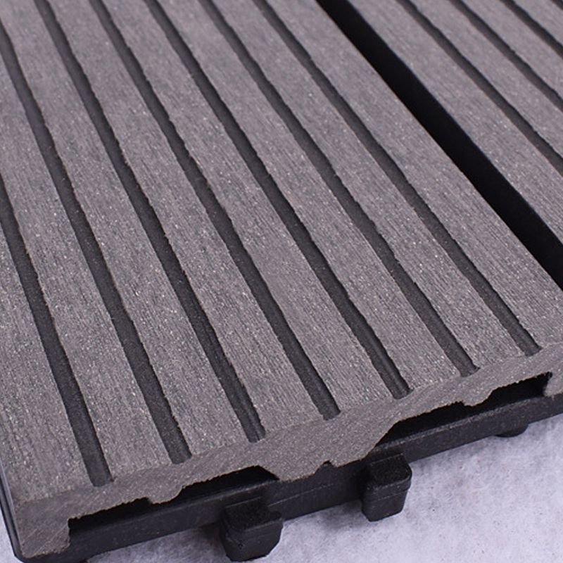 BowLift | Classic interlocking deck boards Solid color patio tiles
