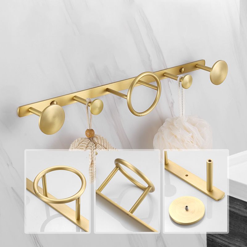 BowLift | Brass Vintage Bathroom Set Brushed Brass Bathroom Accessories as Individual Piece or Set