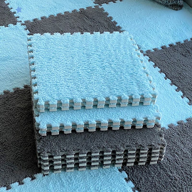 BowLift | Modern Carpet Tiles Level Loop Plug-in System Square Bedroom Carpet Tiles