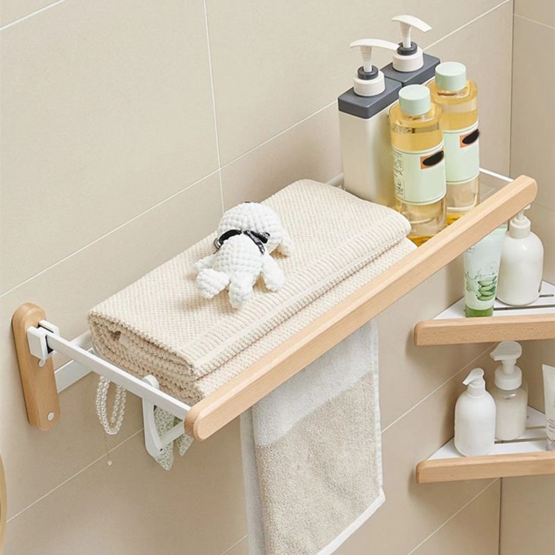 BowLift | White Bathroom Set Solid Wood & Aluminium Bathroom Accessories individually or as a set