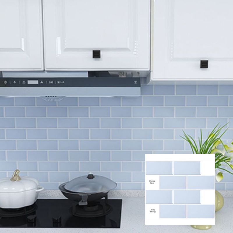 BowLift | Peel & Stick Subway Tiles Plastic Stain Resistant Peel & Stick Subway Tiles 5-Pack