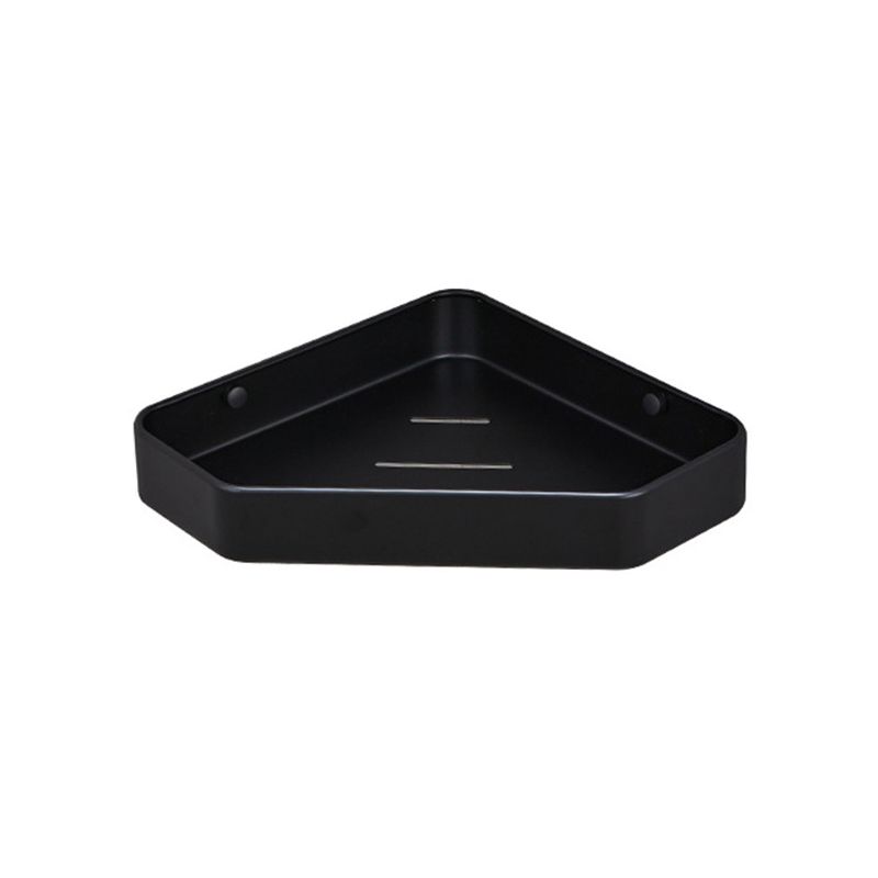 BowLift | Modern Bathroom Accessory Set Matte Black/Grey Bathroom Shelf/Towel Holder & Paper Holder