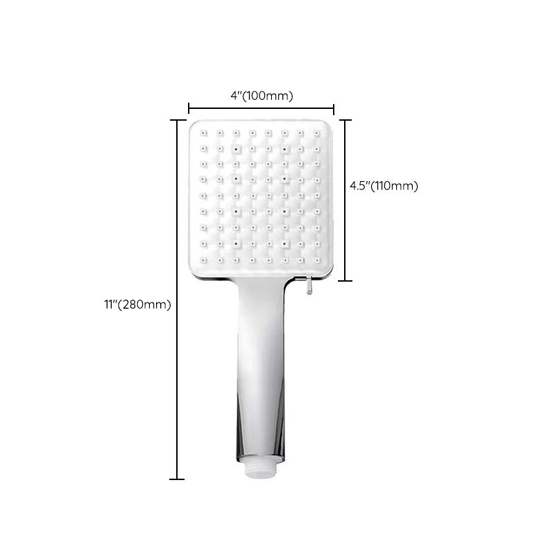 BowLift | Classic Handheld Showerhead Standard Round Showerheads in Silver