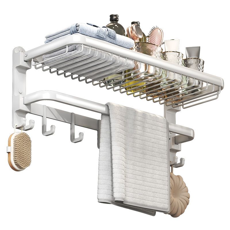 BowLift | Modern Bathroom Accessory Set White Paper Holder Bathroom Shelf Bathroom Fittings Set