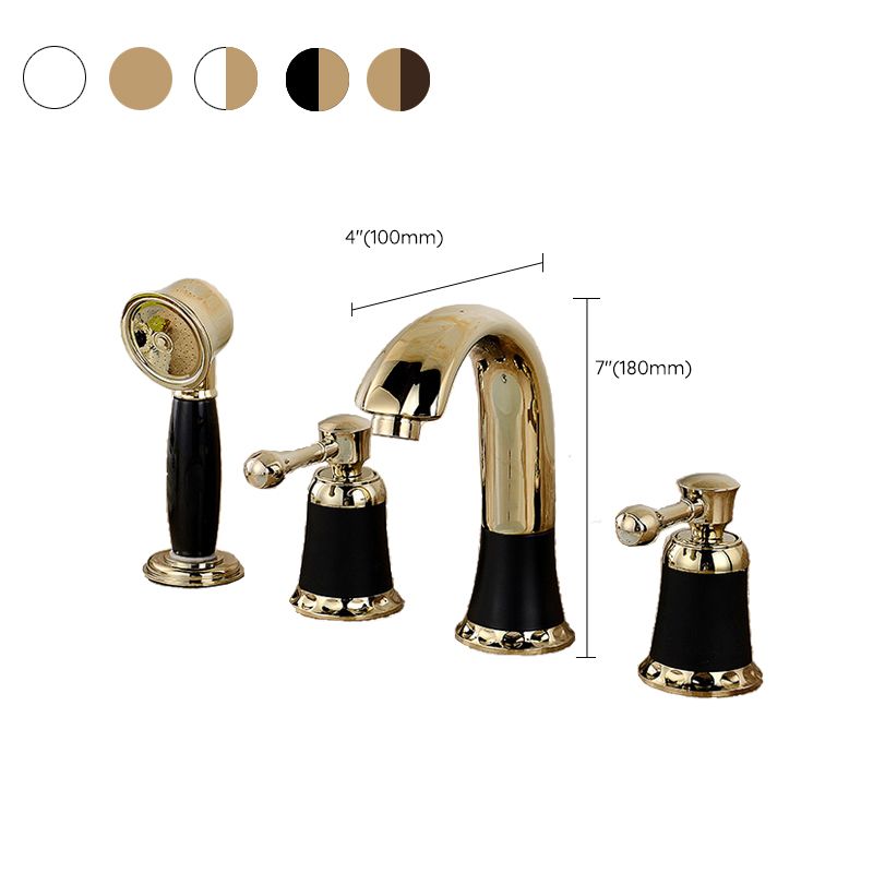 BowLift | Contemporary Tub Faucet Deck Mount Trim Bathtub Faucet Trim for Bathroom