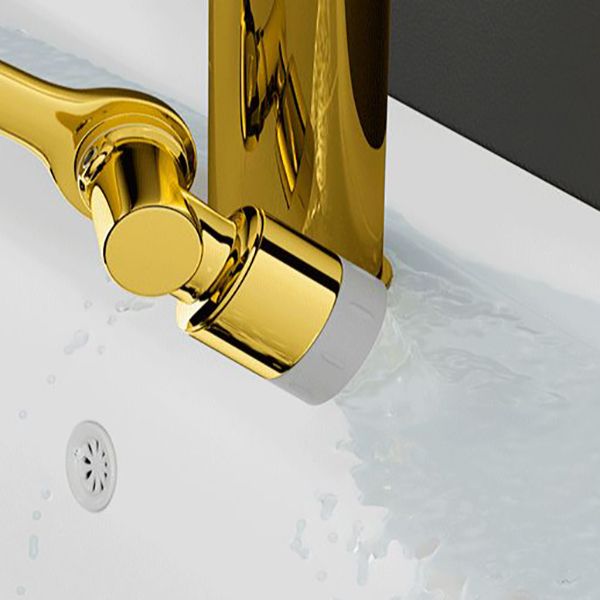 BowLift | Glam Bathroom Single Lever Mixer Brass Faucet Sink Basin Faucet