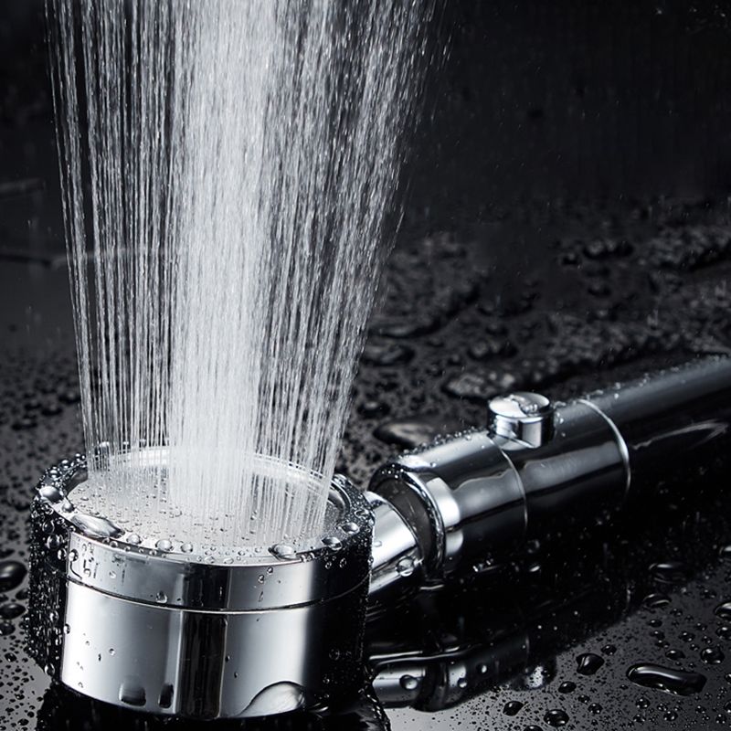 BowLift | Contemporary 3 Jet Shower Head Adjustable Spray Pattern Rotatable Handheld Shower