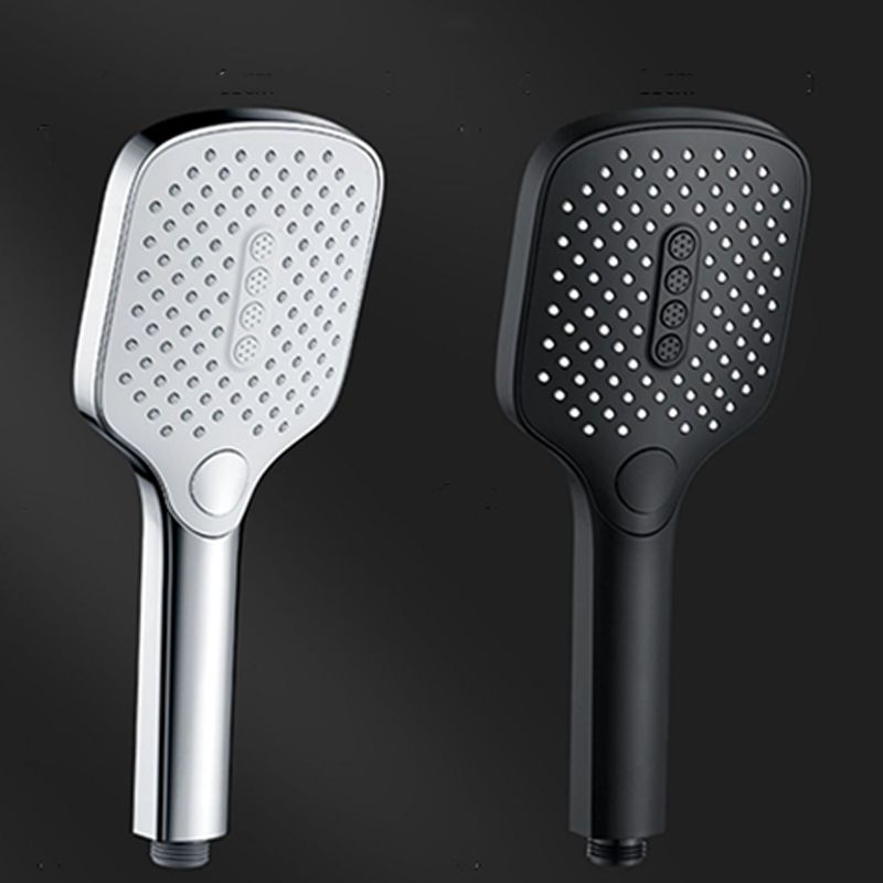 BowLift | Rectangular Self-Cleaning Hand Shower Adjustable Spray Pattern Wall-Mounted Hand Shower