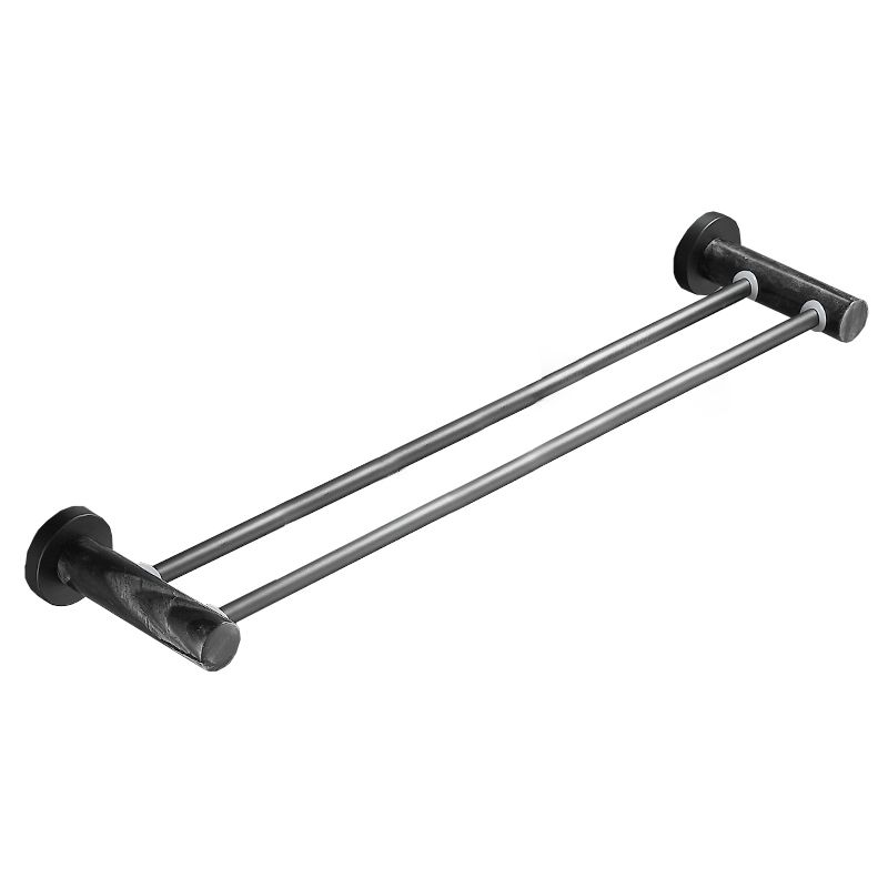 BowLift | Metal and marble bathroom accessories as a single piece or as a set in black