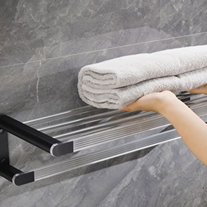 BowLift | Black Bathroom Set Metallic & Acrylic Bathroom Accessories Set made of Stainless Steel Aluminium