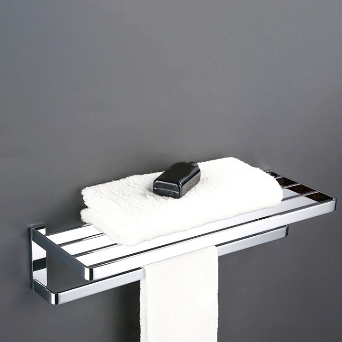 BowLift | 5-piece Bathroom Accessory Set Modern Polished Chrome Bathroom Set