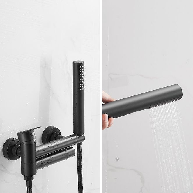 BowLift | Contemporary Wall Mounted Bathtub Filler Single Handle Metal Faucet
