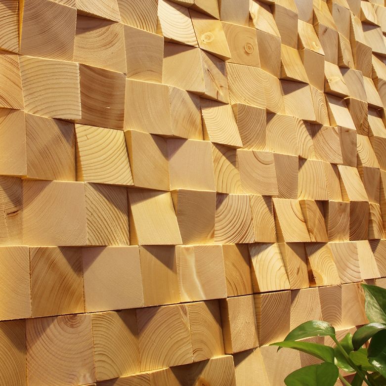 BowLift | Wall-Ceiling Light Wood Gluing Mosaic Indoor Modern Wall Ceiling