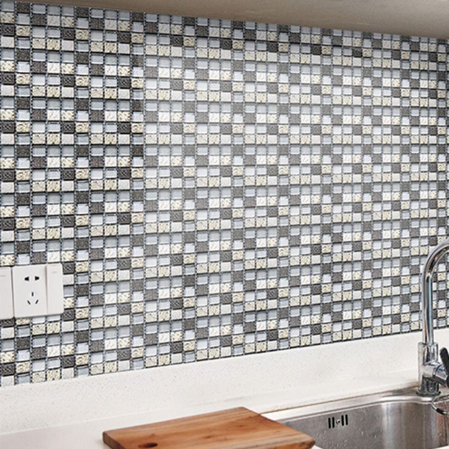 BowLift | Pattern Color Stone Peel and Stick Mosaic Tile Peel and Stick Tiles Set of 20
