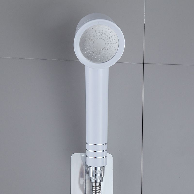 BowLift | Contemporary Shower Head Combination White Adjustable Hand Shower