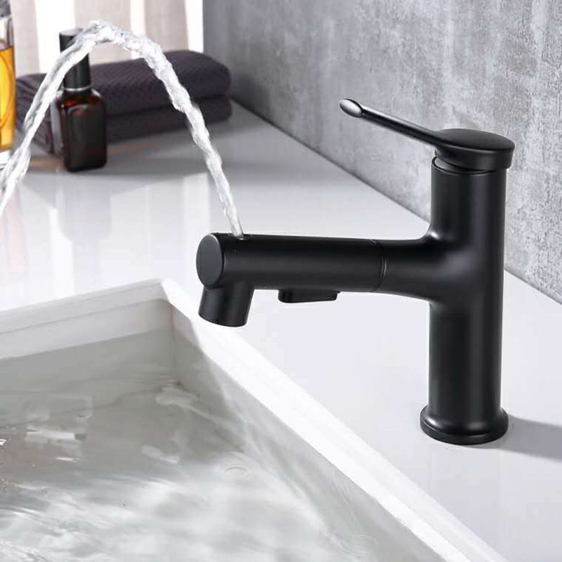 BowLift | Contemporary Sink Faucet Plian Low Arc Center-Set Bathroom Faucet