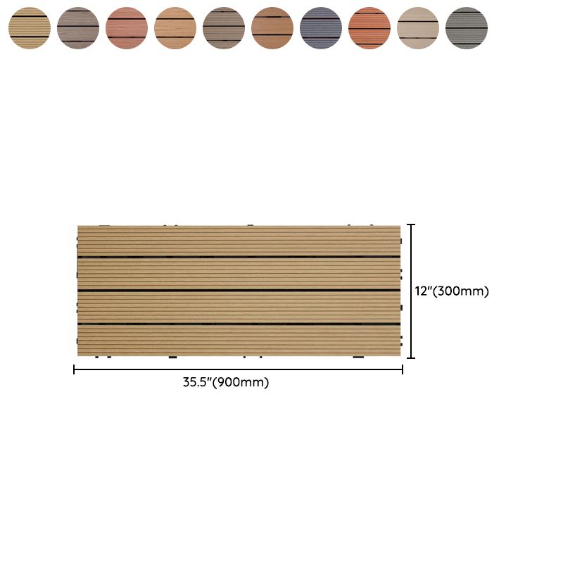 BowLift | Waterproof Floor Tiles Layable Composite Patio Tiles
