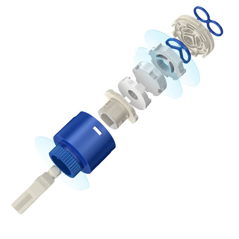 BowLift | Contemporary Style Center Sink Faucets Lever Handles Faucets for Bathroom