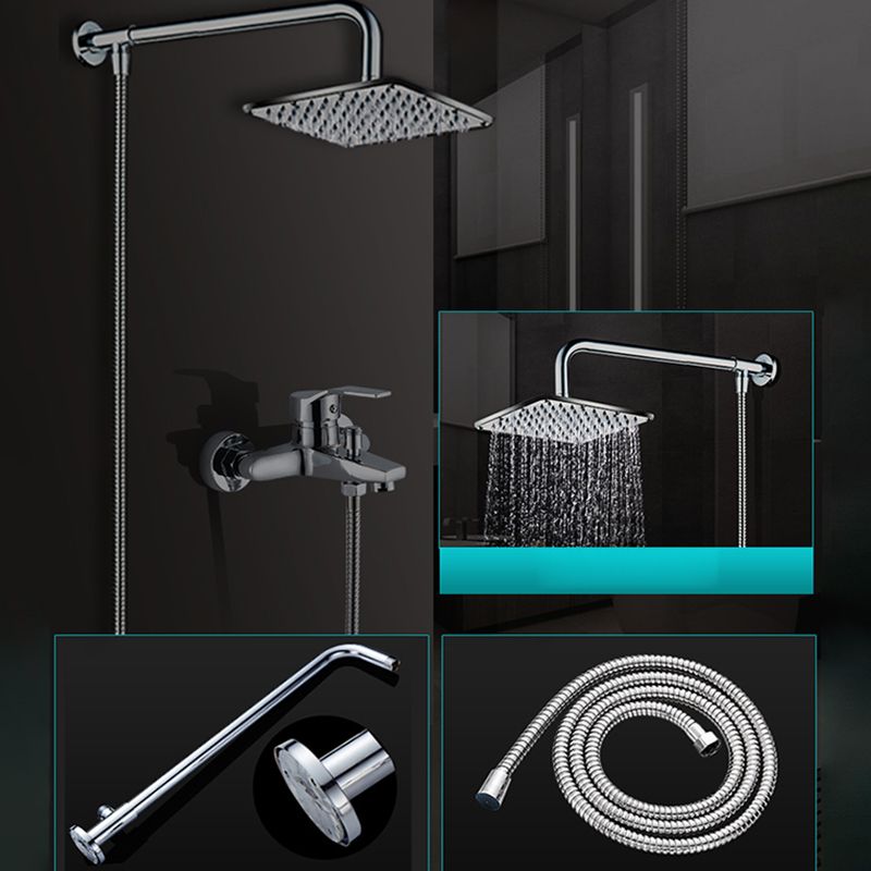 BowLift | Contemporary Shower Head Combination Polished Stainless Steel Ceiling Mounted Shower Head