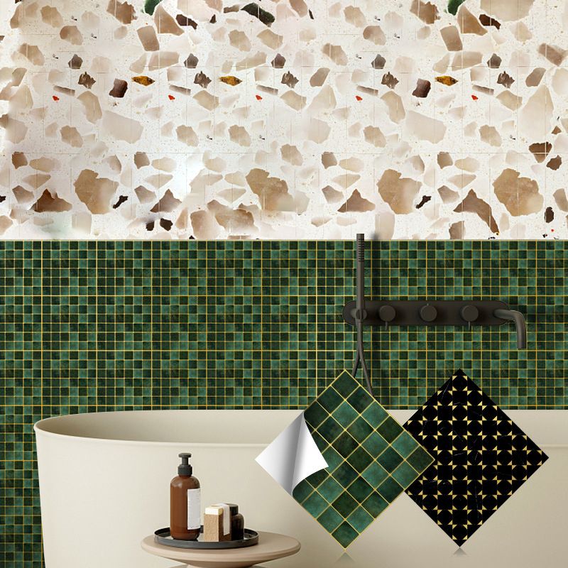 BowLift | Peel & Stick Mosaic Tile Square Plastic Stain Resistant Tile - Peel & Stick for Shower