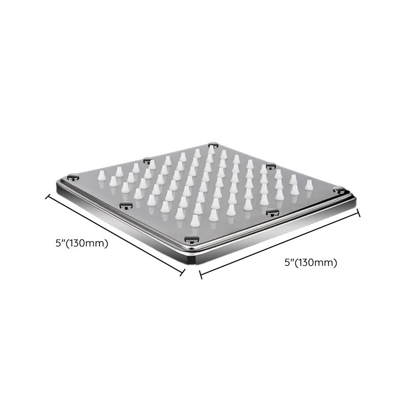 BowLift | Contemporary Showerhead Combination Dual Showerhead Stainless Steel Wall-Mounted Showerhead