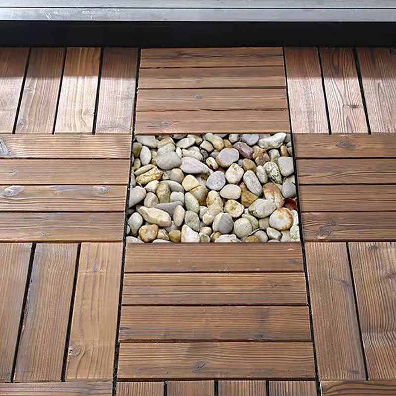BowLift | Wood Terrace Tiles Plug-in System Installation Outdoor Terrace Tiles