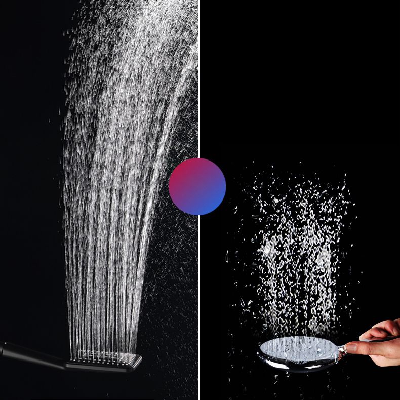 BowLift | Contemporary Metal Handheld Shower Head Square 3 Settings Spray Head