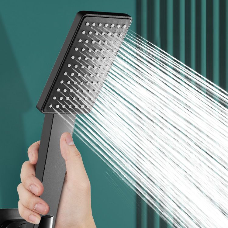 BowLift | Contemporary Handheld Supercharged Showerhead Square Turbo Spray Head