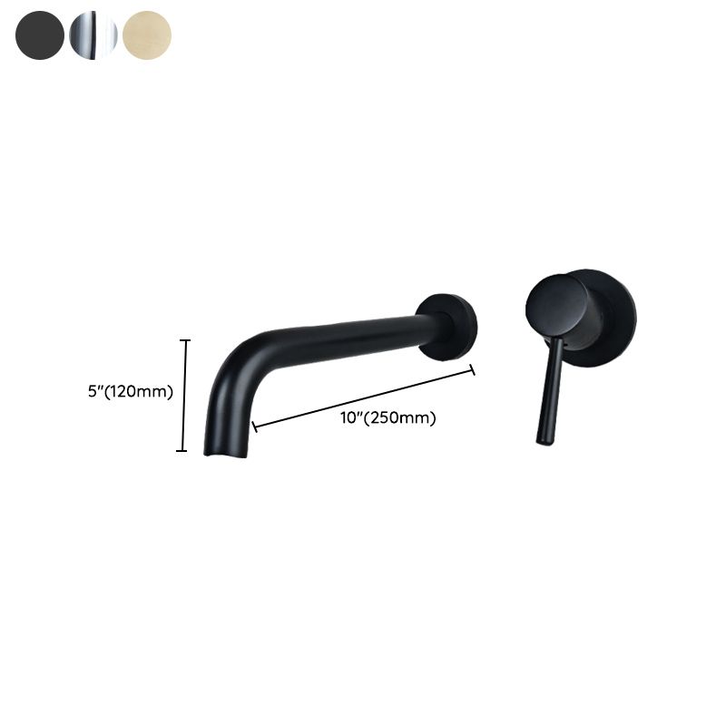 BowLift | Wall-mounted Bronze Bathtub Filler Double Handles Bathtub Spout Bathtub Faucet Trim