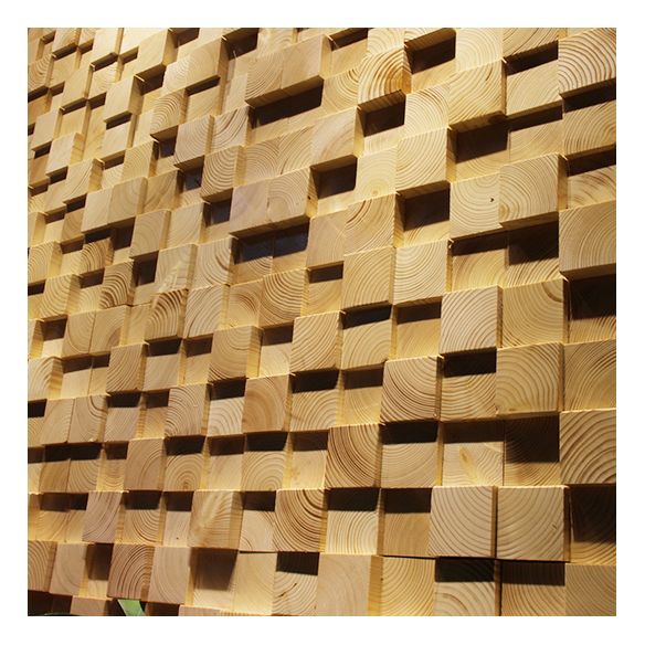BowLift | Wall-Ceiling Light Wood Gluing Mosaic Indoor Modern Wall Ceiling