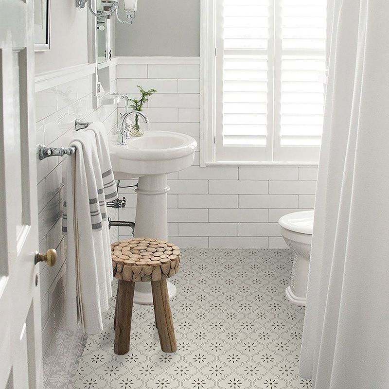BowLift | White Peel and Stick Tile Mosaic Tile Peel and Stick Backing 10 Pack