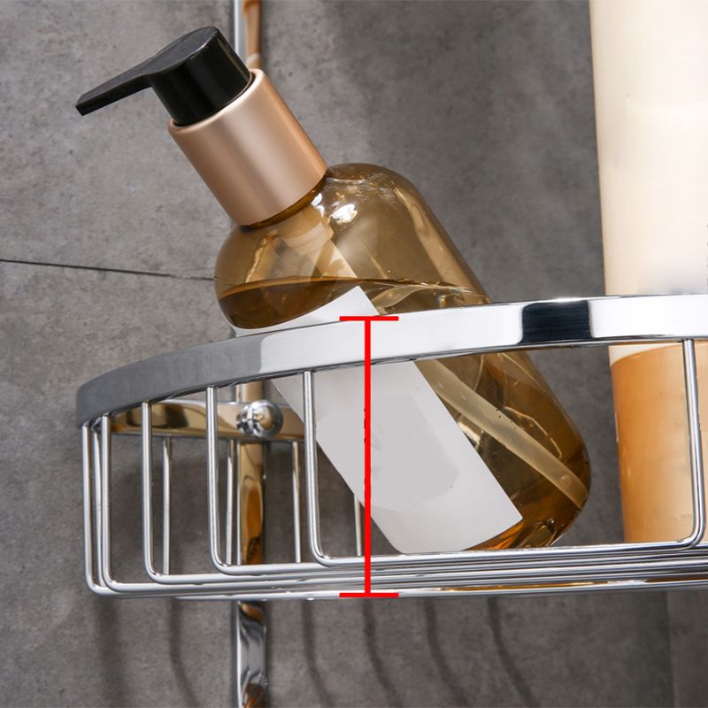 BowLift | Modern Bathroom Hardware Paper Holder Bathroom Shelf Silver Bathroom Accessory Set