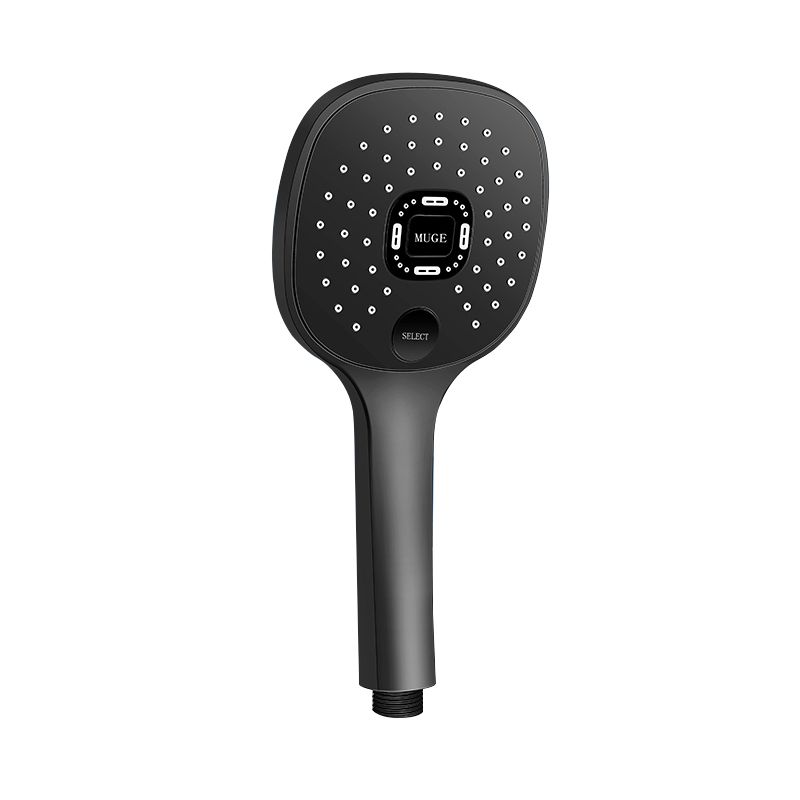 BowLift | Contemporary Handheld Supercharged Shower Head Square Metal Spray Head