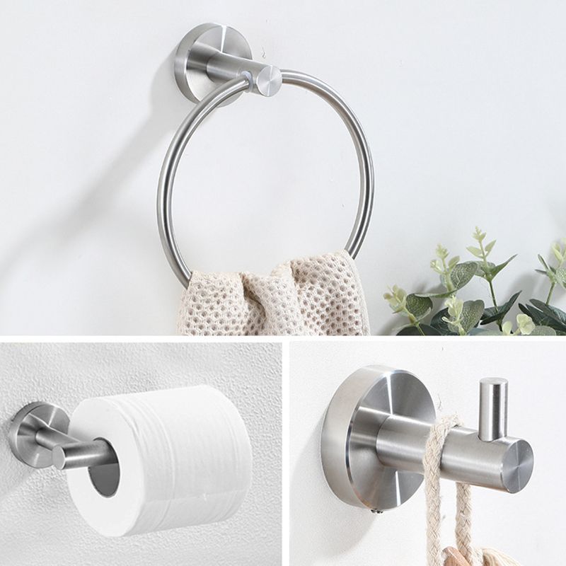 BowLift | Stainless Steel Bathroom Set 3-piece Modern Style Simple Bathroom Accessories Set
