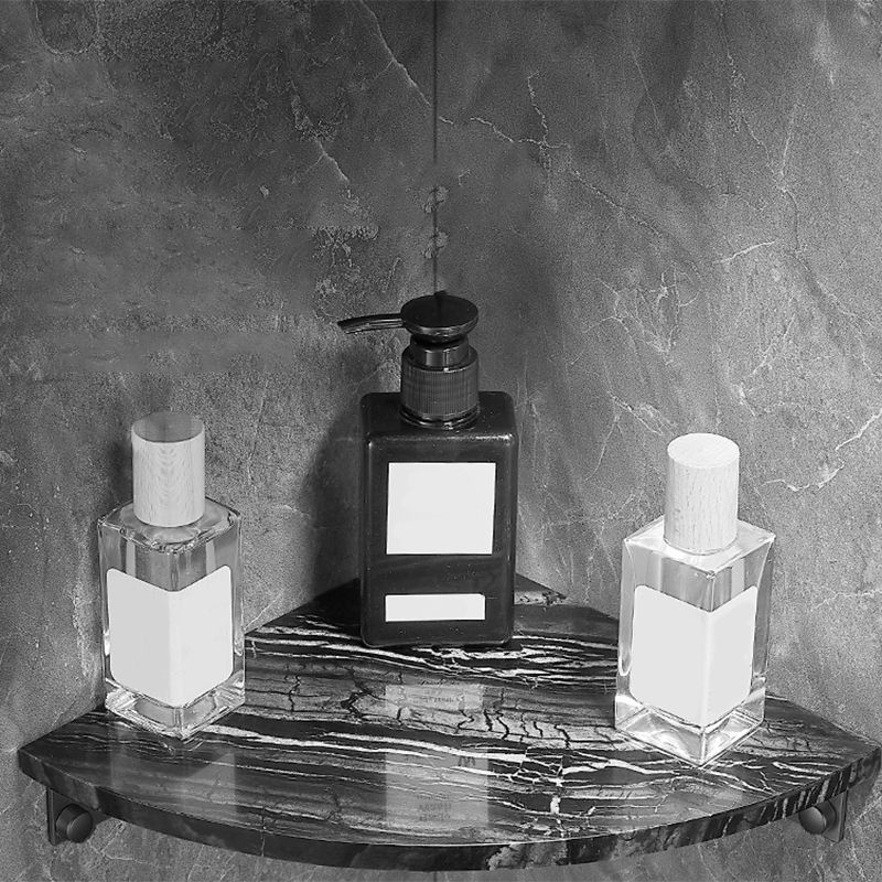 BowLift | Metal and marble bathroom accessories as a single piece or as a set in black
