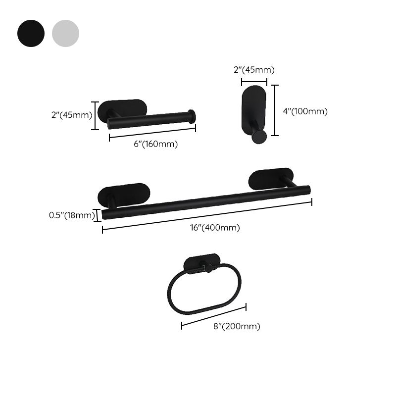 BowLift | Stainless Steel Bathroom Fittings Set Modern Simple Bathroom Set