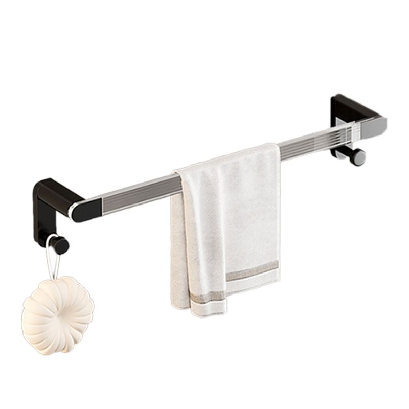 BowLift | Black Bathroom Set Metallic & Acrylic Bathroom Accessories Set made of Stainless Steel Aluminium