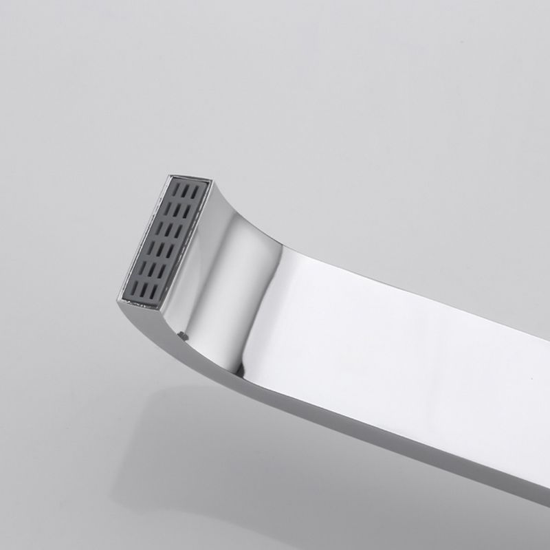 BowLift | Contemporary Wall Mounted Bathroom Faucet Handle Knob Solid Brass Square Faucet