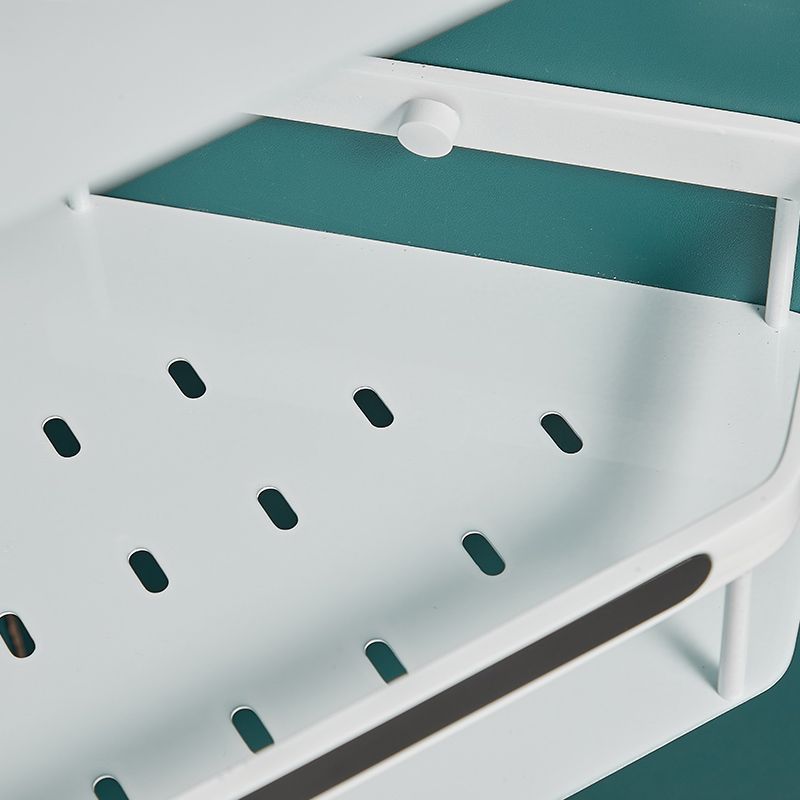 BowLift | Matt white 3-piece modern bathroom accessory set, bathroom shelf