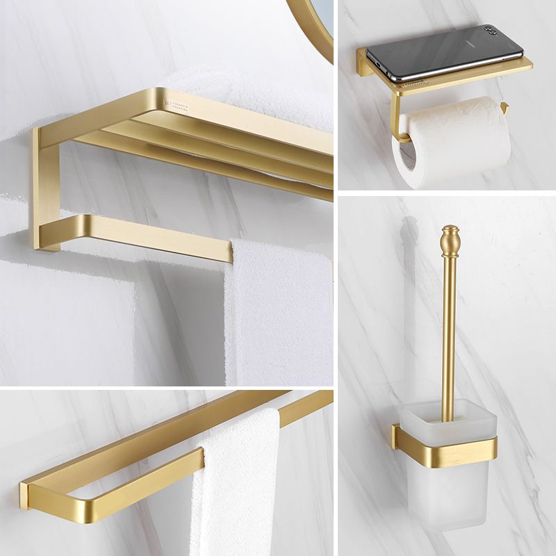 BowLift | Brass Vintage Bathroom Set Brushed Brass Bathroom Accessories as Individual Piece or Set