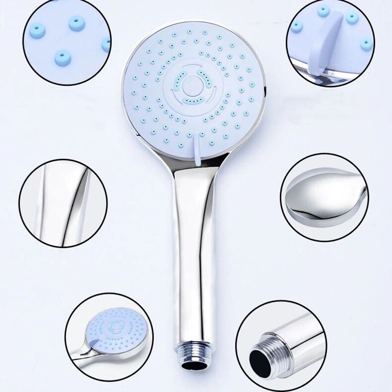 BowLift | Modern Plastic Showerhead Wall Mounted Showerhead with Adjustable Spray Pattern