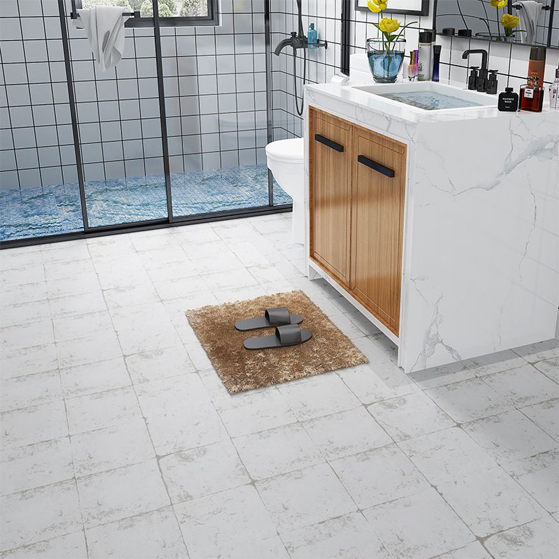 BowLift | Bathroom Wall Floor Tile Waterproof Geometric Pattern Floor Wallpaper