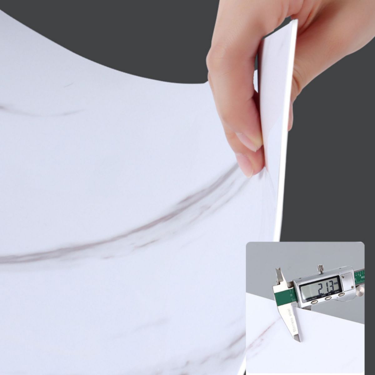 BowLift | Field tile wallpaper plastic waterproof peel and stick back wall with rectangular shape