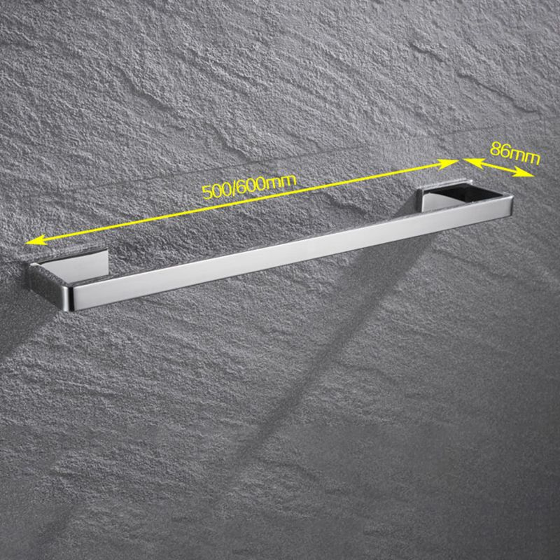 BowLift | 5-piece modern bathroom accessories as single item or in set Polished chrome bathroom set