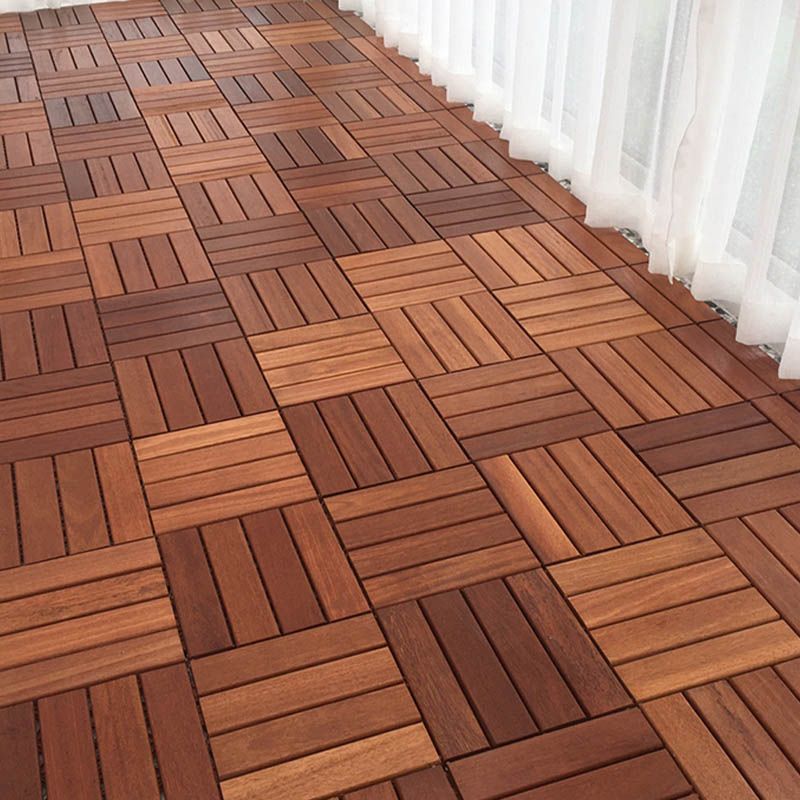BowLift | Classic Terrace Decking Natural Wood Waterproof Smooth Outdoor Flooring