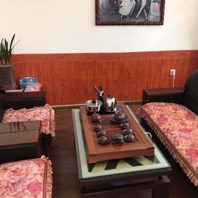 BowLift | Modern Tin Back Wall Panel Smooth Wall Ceiling Wood Grain Design Set of 1