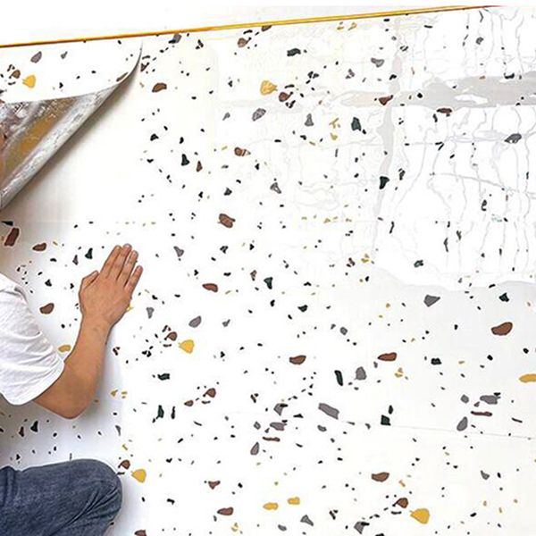 BowLift | Polygon Peel and Stick Back Wall Tile PVC Smooth Peel and Stick Tile for Kitchen