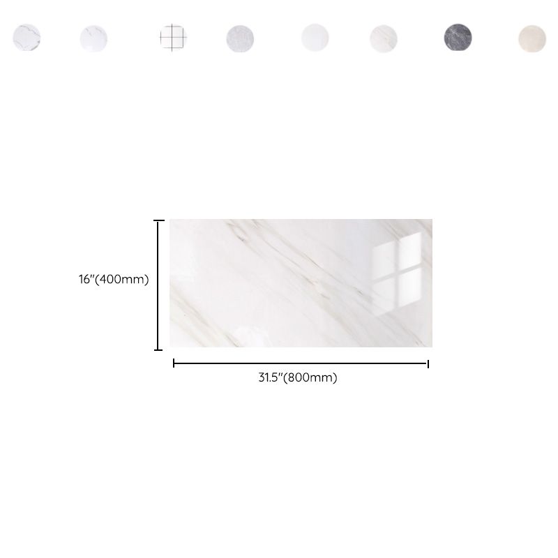 BowLift | 10-Pack PVC rectangular Peel and Stick Tiles Kitchen and Bathroom Backsplash