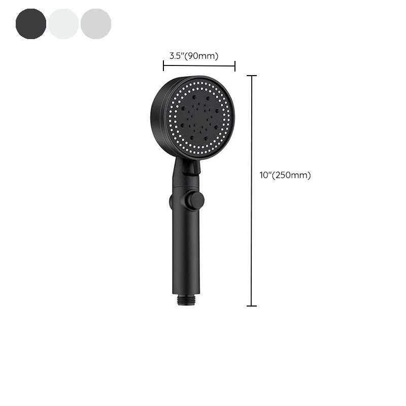 BowLift | Plastic Showerhead Modern Bathroom Showerhead with Adjustable Spray Pattern