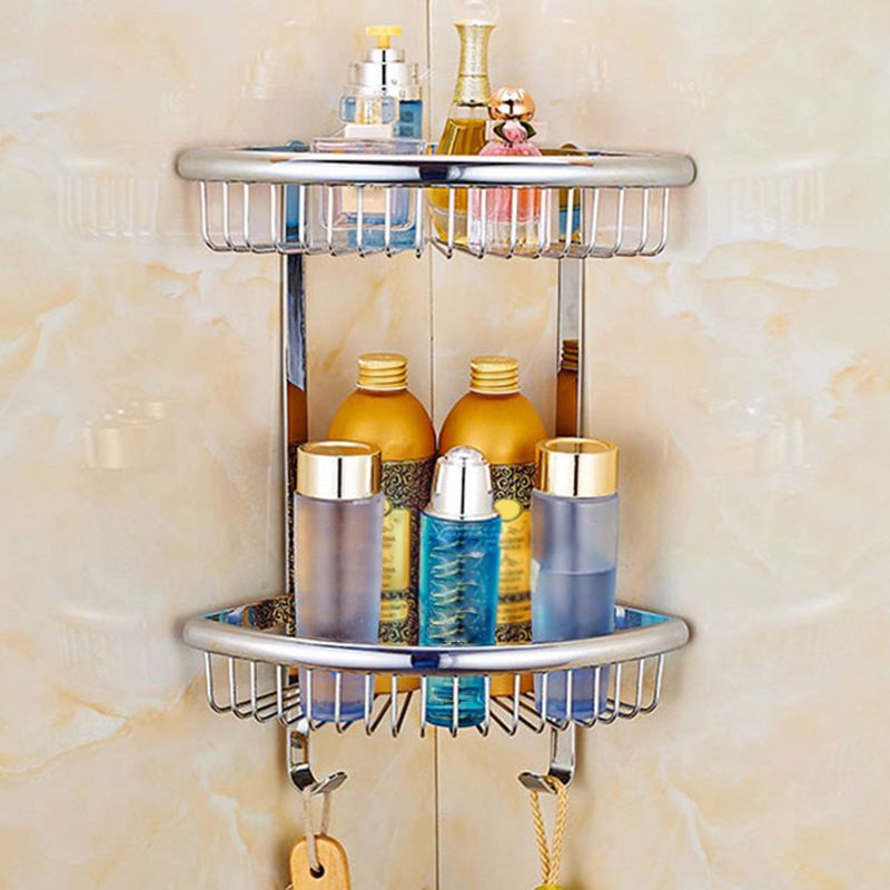 BowLift | Contemporary Bathroom Accessories Hardware Set in Silver Metal